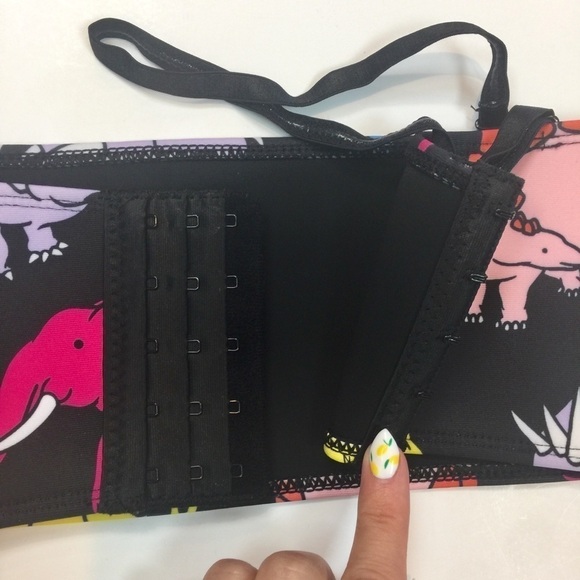 NEW HOAKA X PONY  Bandeau Dinosaur Bikini Top - Picture 6 of 9